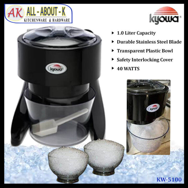 KyowaKW5100 Electric Ice Shaver with Stainless Blade Ice Shaver