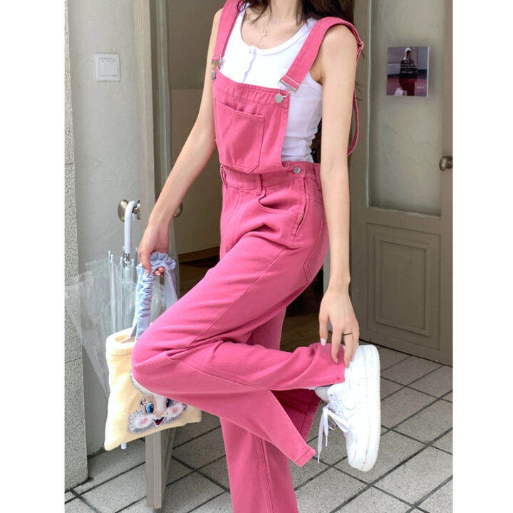 Salt raspberrycolored suspenders ins girls' western style agereducing