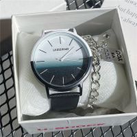 Hot Seller Minimalist style black and white personality watch men women students ins high value fashion casual