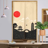 【HOT】✾ Mount Door Curtain Doorway Partition Shui Drape Sushi Bar Izakaya Hanging