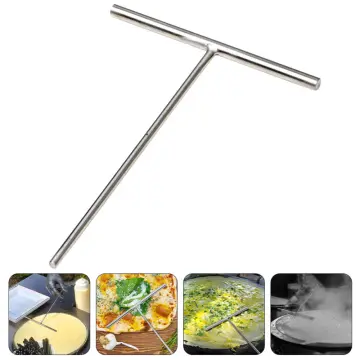 Crepe Spreader Pancake Cooking Utensils Kitchenware Spreading Tools Rake  Batter Distributor Pancake Spatula for Pancakes Cooking