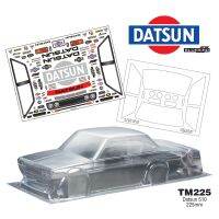 GON 1 10 Datsun 510 Rc Body W/ Color Stickers M-Chassis M ปลอกรถ225มม. ฐานล้อทามิยาเคียวโช Rgt อุปกรณ์เสริมรถแข่งของเล่น