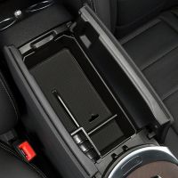 hot【DT】 Armrest Storage C Class W205 C205 S205 C253 X253 Car Central Console Sundries Packing