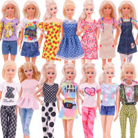 เสื้อผ้าตุ๊กตา Barbies ชุดสัตว์พิมพ์กระโปรงแฟชั่นชุด Fit สำหรับ 11.8 นิ้วตุ๊กตาบาร์บี้ 30 ซม.เด็กสาวอุปกรณ์เสริม, ของขวัญเด็ก-Jezker