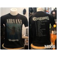 ? 2023 สุดยอดไฟ NIRVANA เสื้อวงดนตรี ร็อคต่างประเทศ เสื้อชาวร็อค เสื้อtour would ง ลมขี้เกียจ เสื้อยืดคอกลมผ้าฝ้าย