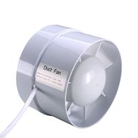 220V 4 Inches Inline Duct Fan Ceiling Ventilation Pipe Exhausted Ducted Fan Extractor Fan for Bathroom Supplies