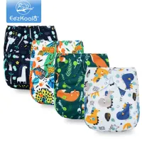 EezKoala Eco-friendly Big XL Cloth Diaper Cover for Baby 2 Years and Older  Stay-dry Adjustable Diaper fits Waist 36-58 cm Baby Cloth Diapers