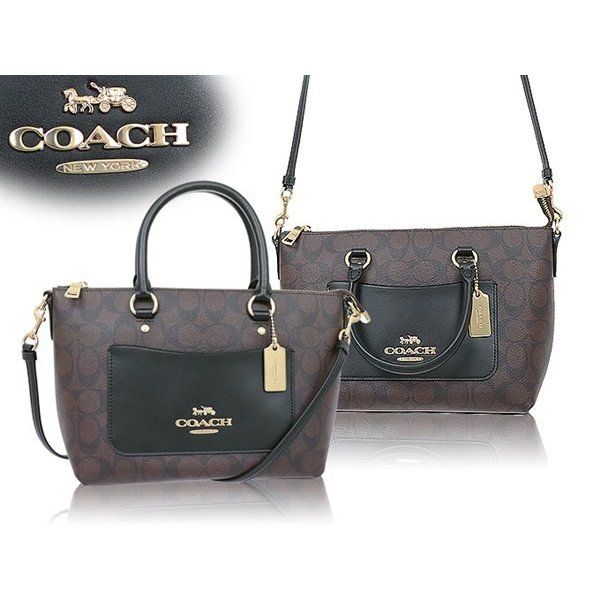 กระเป๋าถือกระเป๋าสะพายของแท้-coach-f38089-กระเป๋าถือสะพายไหล่แฟชั่นสำหรับสตรี