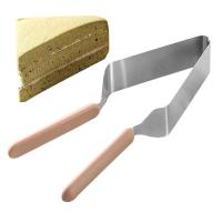 Triangular Stainless Steel Cake Pie Slicer Server Cake Cutters Cookie Fondant Dessert Slice With Handle Kitchen Gadget