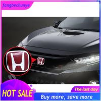 【 ร้อนแรง 】(Red)3PCS Honda Civic 2016-2019 Front &amp; Rear Logo(BadgeEmblem) E11+SYY+B