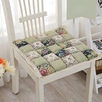 【CW】✻┇  1pc Pastoral Printing Cotton Cushion Student Office Computer Dining Non