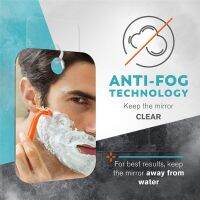 [Chujian home furnishing]  อะคริลิค Anti Fog กระจกอาบน้ำโกนหนวดแต่งหน้า Fogless Mirror สำหรับผู้ชายผู้หญิงแขวนผนังกระจกแบบพกพา Travel อุปกรณ์ห้องน้ำ