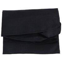 6X Black Half Apron Ladies Mens Chefs Waiter with 2 Pockets Bar Short Waist Solid