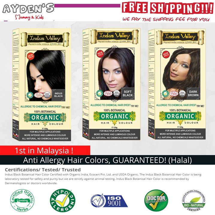 INDUS VALLEY Organic Botanical Hair Color (Halal hair dye hair colour) | Lazada INDUS VALLEY Organic Botanical Hair Color (Halal hair dye hair colour) | Lazada