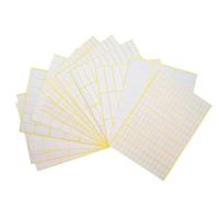 15 sheets White Blank Paper Label Sticker Self Adhesive Labels Tags Writable Price Labels 24 Sizes Stickers Labels