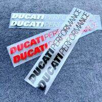 【car parts】ชุดรถจักรยานยนต์ DIY ไวนิลสติกเกอร์สะท้อนแสงถังน้ำมันเชื้อเพลิงด้านข้างร่างกายเหยียบ F Airing แข่งโลโก้ Ducati CORSE ประสิทธิภาพ DUCATI