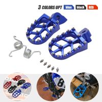 3 Color Motorcycle CNC Footrest Footpegs Foot Pegs Pedals For YAMAHA 65 85 125 250 426 450F FX WR YZ Dirt Pit Bike Motocross