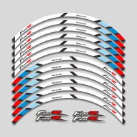 High quality motorcycle wheel decals waterproof Reflective stickers rim stripes  For BMW F800R F 800R f800 r  800 Decals  Emblems