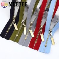 5Pcs 3# Metal Zippers 15/18/20/25/30cm Close-End Zipper Bag Pocket Gold Teeth Zips Clothing Zip Reapir Kit DIY Sewing Accessory Door Hardware Locks Fa