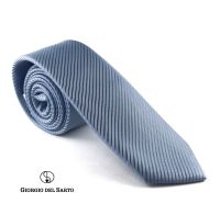 Giorgio Del Sarto Necktie Blue Fabric Texture เนคไทสีฟ้ามีเท็กเจอร์