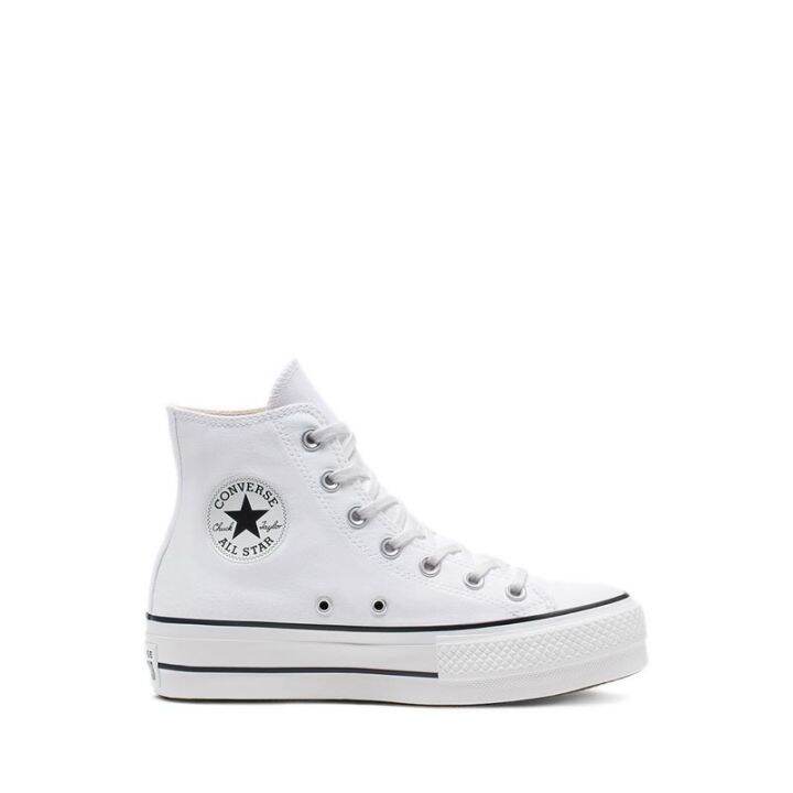 CONVERSE WOMEN'S CHUCK TAYLOR ALL STAR PLATFORM CANVAS SNEAKERS - WHITE ...