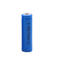 battery 14500 lithium 3.2V 400MAh rechargeable battery is suitable for small electric fan razor lawn lamp