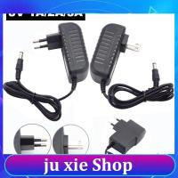 JuXie store AC DC Converter 8V Universal Power Supply Adapter 8 Volt 1A 2A 3A Charger for CCTV Camera LED Lights EU US Plug