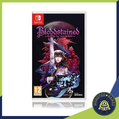 Bloodstained Ritual of The Night Nintendo Switch Game แผ่นแท้มือ1!!!!! (Bloodstained Switch)(Blood Stained Switch)