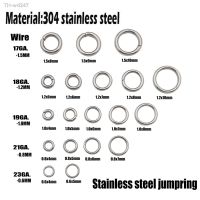 100pcs Stainless Steel Jump Rings Connector Earrings Handmande For DIY Bracelet Necklace Craft Accessories Jewelry Making