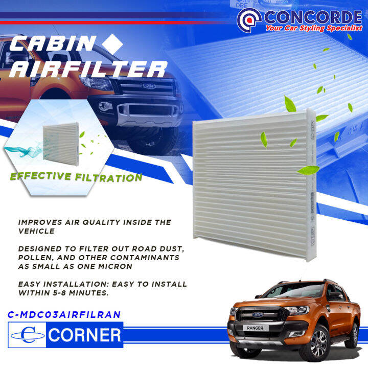 FORD RANGER CABIN AIR FILTER | Lazada PH