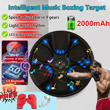 Smart music boxing machine electronic boxing reaction target boxing rhythm  wall target adult fitness decompression trainer