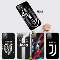 Casing หรับ iPhone 11 12 Mini X Xs XR Pro Max 6+ 6s+ 7+ 8+ 6 7 8 Plus 5 5s SE 2020 79MB Juventus Football Club Pattern Phone เคสโทรศัพท์ อ่อนนุ่ม TPU Black ปก