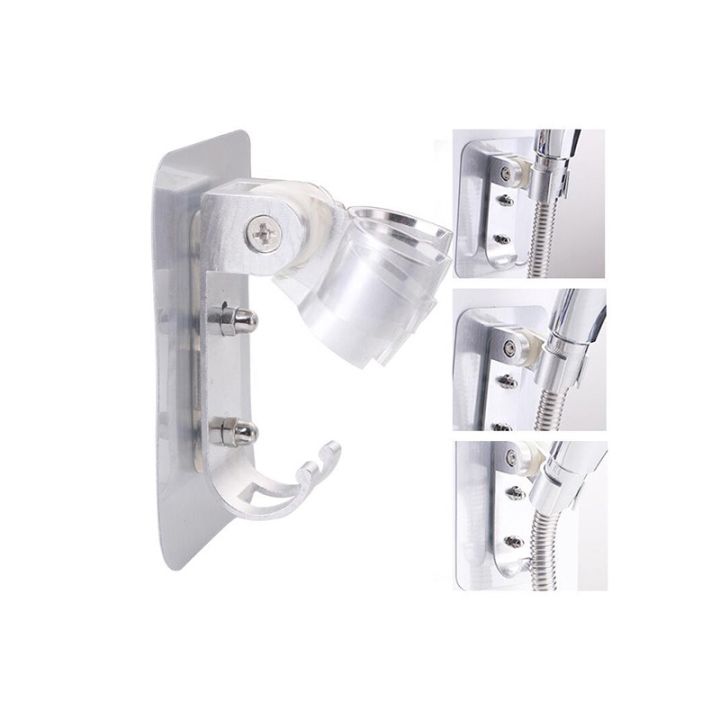 wall-gel-mounted-shower-head-stand-cket-holder