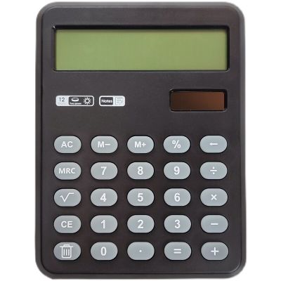 Solar Drawable Tablet Calculator Office Student Trumpet Mini Portable Portable Small Notebook Quiet Durable Calculators