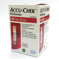 Hộp 25 50 Que thử đường huyết tiều đường Accuchek Performa của hãng Roche Đức thumbnail