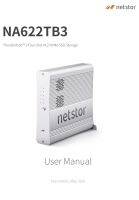 Netstor NA622TB3 Thunderbolt™ 3 Four-Slot M.2 NVMe SSD Storage