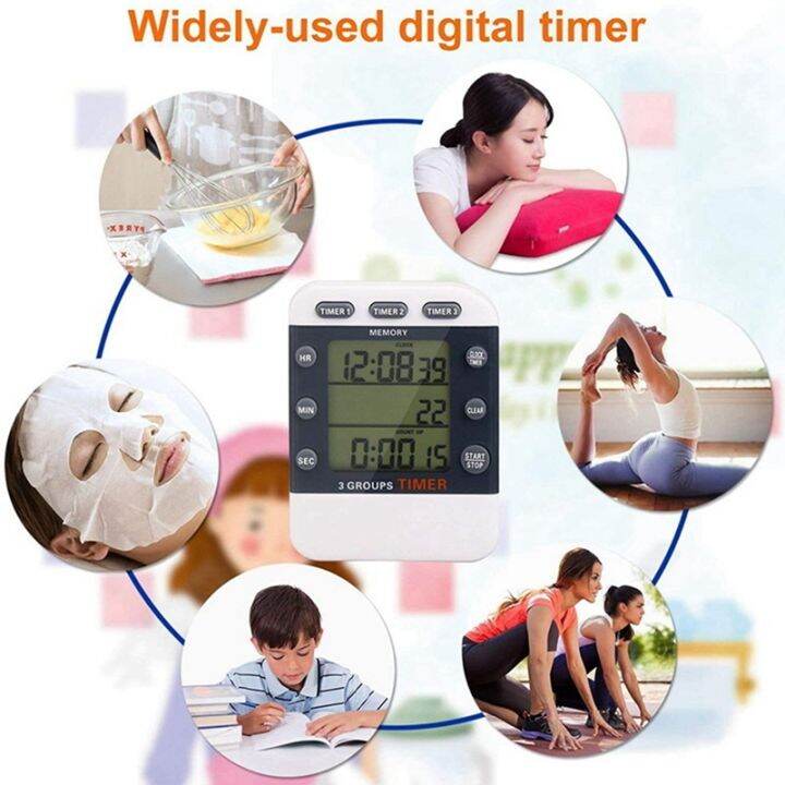 digital-timer-100-hour-triple-count-down-up-clock-timer-kitchen-cooking-timer-with-lcd-display-loud-alarm-magnet-bracket