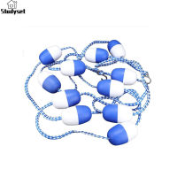 Studyset IN stock 5 Meters Length Swimming Pool Area Dividing Line 7cm Diameter Float Lane Line Safety Separation Rope