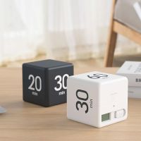 ❆✜☄ Digital Display Alarm Clock Time Management PP Cube Shape Countdown Homework Study Timer Kitchen Timers for Daily Life