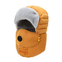 New Fashion Warm Hat Winter Men Original Design Winter Hats For Women Waterproof Hood Hat With Glasses Cap Balaclava