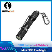 Lumintop เครื่องมือ AAA EDC ไฟฉายขนาดเล็ก3เอาท์พุท IP68กันน้ำพลังงานสูง LED ง่ายต่อการพกพา110 Lumens สำหรับตั้งแคมป์ฯลฯ