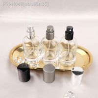 【YF】№◘☈  30ml Glass Refillable Perfume Bottle Cylindrical Sub-bottle Parfum Atomizer Color