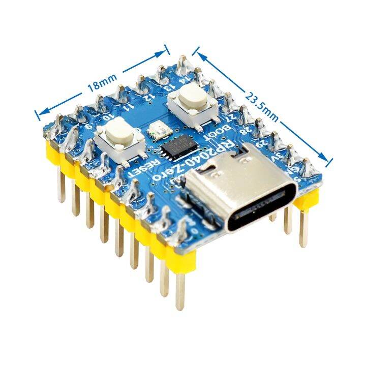 yf-rp2040-zero-rp2040-for-microcontroller-development-board-module-dual-core-cortex-m0-processor-2mb-flash