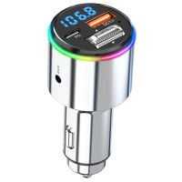 Bc88 Car Bluetooth 5.3 Fm Transmitter Wireless Fm Radio Adapter Car Dual Fast Charger Car Charger Bc88 Car Charger