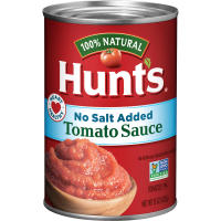 (แพ็ค2)No Salt Added Tomato Sauce Hunts 425 g/ซอสมะเขือเทศไม่ใส่เกลือ Hunts 425 ก พร้อมส่ง