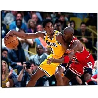 Shop Michael Jordan Ang Kobe Bryant Poster with great discounts and prices  online - Feb 2024