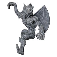 2021Winged Gargoyle Statue Resin Ghost Hanging Figurines Decoration for Garden Porch Fence Ornaments Retailsale