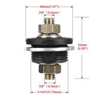 เครื่องจัมพ์แบตเตอรี่250A กันสนิมผ่านเทอร์มินัลเชื่อมต่อแผงแบตเตอรี่สำหรับรถยนต์เรือยอชท์