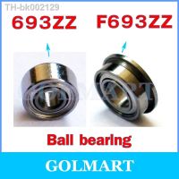 ☼☞ 20Pcs F693 F693ZZ Shielded Model Flange Bearing 3 x 8 x 3mm 693ZZ 693Z 3x8x3mm ball bearing