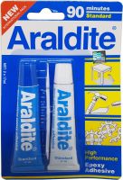 ARALDITE กาวอีพ็อกซี่ รุ่น Rapid Steel LL0120954 แบบผสม 2 หลอด (สีฟ้า/ใส)